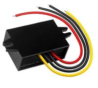 Regulador de voltaje de 12V, 24V a 5V, convertidor CC de CC, inversor de potencia de 1-60A, módulo de transformación reductor(30A Aluminum L)
