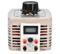 Regulador de voltaje de contacto XTevu 220V 4A - Regulador de voltaje automático con pantalla digital y autotransformador