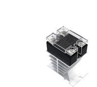 Regulador de voltaje de entrada SSR 4-20MA 0-10V 0-5V 10A 25A 40A DA AA DD VA Relé de estado sólido monofásico (1 unidad)(25A,0-10V)