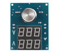 Regulador de voltaje de salida ajustable Tablero controlador de corriente de pantalla digital para dispositivos alimentados por batería XL4016 Chip 78x63mm