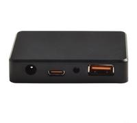 Regulador de voltaje del panel solar, módulo reductor de 9-30 V a 5 V con USB-A y tipo C, convertidor de energía eficiente 3A .0 para cargadores solares de bricolaje y bolsas plegables