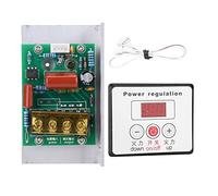 Regulador de Voltaje Digital SCR de 6000 W, Controlador de Velocidad, Termostato Atenuador CA 220 V con Circuito de Absorción de Voltaje de Onda para Estufas Eléctricas,