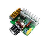 Regulador de Voltaje eléctrico SCR, Controlador Velocidad del Motor, atenuadores, atenuación con Seguro Temperatura, 4000W AC 0-220V