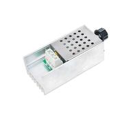 Regulador de voltaje electrónico de control digital SCR, 220 V CA, 10000 W, control de velocidad, regulador de intensidad, termostato y medidores digitales, fuente de alimentación.(10000W)