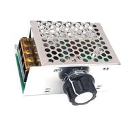 Regulador de voltaje electrónico SCR AC 220V 4000W controlador de velocidad del motor regulador de temperatura de voltaje SCR