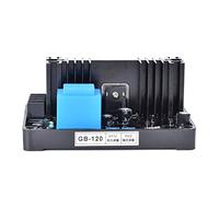 Regulador de Voltaje, Regulador de Voltaje Automático AVR 15A GB-120 380/400VAC para Generador de Escobillas de Carbón Trifásico con Diagrama de Cableado