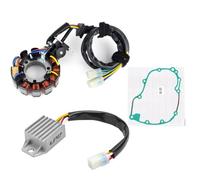 Regulador del kit de la junta de la bobina del estator RECTIFICADOR COMPATIBLE CON CRF450 CRF450X 2005 2006 2007 2008 2009 2010 2010 2012 2013 2014 2015 2016 2017 2018 Modelos se ajusta a CRF 450 450X