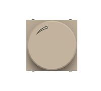 Regulador giratorio/pulsacion para LED Niessen N2260.3 CV serie Zenit color Cava
