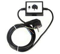 Regulador industrial de velocidad, 500 W, para motor de ventilador, 230 V, controlador de voltaje, transformador, con interruptor