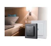Regulador inteligente de luz Homematic IP HmIP-WRC2-2 inalámbrico pared blanco