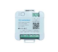 Regulador LED WiFi 2.4 G + botón, 12 V, 24 V, 48 V 6 A, compatible con TUYA y Smart Life, control inteligente APP/voz/botón, IP20