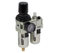 Sealey SA106 Filtro de Aire/Regulador/Lubricante Max Flujo de Aire 60cfm