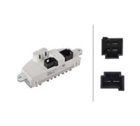 Regulador Módulo Ventilador Interior 12 V 6 contactos HELLA Para BMW 1er