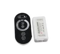 Regulador monocromático del regulador de la música del ritmo de la música de la lámpara LED del tacto completo de 6 teclas LED atenuador