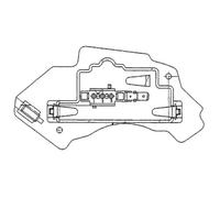 Regulador, pulsador de aire de la cabina MAHLE ABR 28 000P para OE 210 820 09 1