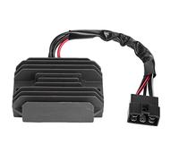 Regulador Rectificador de Voltaje para Moto, Aleación de Aluminio, Negra - Protección Batería, Diseño Refrigerante, Compatible