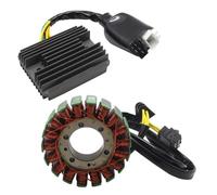 Regulador rectificador estabilizador de voltaje de bobina de estator de encendido de motocicleta compatible con piezas de motocicletas automotrices CBR1100XX CBR 1100 XX Blackbird 1999 2000