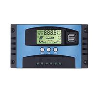 Regulador solar MPPT | Carga de 3 fase por baterías de 12V / 24 V | Chip industrial con pantalla LCD | Sobrecalentamiento / protección contra cortocircuito | Entrada de PV (40A)