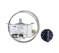 Regulador Térmico para Acuario Invernadero Cerveza | Sonda para acero , grado impermeable IP68, sumergible agua marina, longitud cable 2 metros, alta precisión