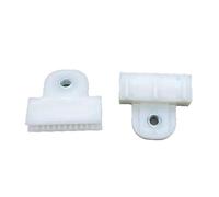 Regulador Ventana Clips Soporte De Vidrio para Regulador De Ventanilla De Puerta De Coche Universal, 4mm Elevalunas Ventanilla(2X)