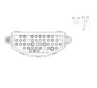 Regulador, ventilador habitáculo MAHLE ABR 22 000S