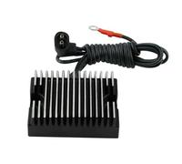 Regulador voltaje coche Regulador de voltaje rectificador para motocicleta compatible con Harley Big Twin EVO FLT Springer Softail 1989-1999, reemplaza a Electra Glide