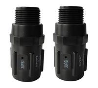 Reguladores De Presión 30psi Sistema De Riego Por Goteo Reductor De Presión Válvula De Flujo Bajo Reductor De Presión De Riego Regulador Del Sistema De Riego Para Jardín 3/4 Pulgadas 2pcs