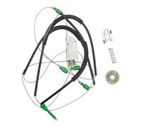 Reguladores de ventanas de automóviles Kit De Reparación Del Regulador De Ventana Delantera Izquierda Para Z4 E85 E86 2002 2003 2004 2005 2006 2007 2008 2 Puertas 51337198909