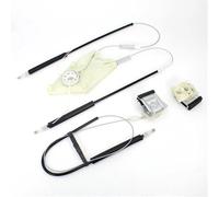 Reguladores de ventanas de automóviles Para VW Para Polo Hatchback 2010-2014 Kit Reparación Regulador Ventana Eléctrica Estilo Coche Puerta Delantera Derecha