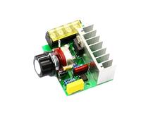 Reguladores de voltaje de alta potencia de 2000 W, 4000 W y 220 V, controlador de velocidad SCR, regulador de voltaje electrónico, regulador y termostato.(WHITE)