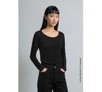 Regular de manga larga Black M