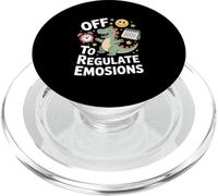 Regular Emociones Divertidos Dinosaurios Malabares Sentimientos PopSockets PopGrip para MagSafe