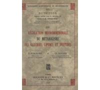 Régulation Neurohormonale Du Métabolisme Des Glucides Lipides Et Proti