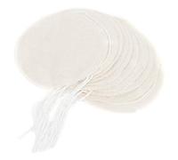 Regun 10 piezas Sifón de Café Filtro de Tela, Lavable Reutilizable Filtro de café Hecho a Mano, Filtro de tela redonda para gotero de café