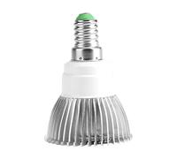 Regun Lámpara de cultivo de espectro completo E27/E14/GU10 85-265V 18W 18 LED Bombilla de crecimiento hidropónico de planta de flor ligera(E14)