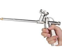 Regun Pistola de Espuma de Poliuretano, Pistola de Espuma de Alta Resistencia de Metal, Herramienta aplicadora de Aislamiento de PU para Sellar Rellenar