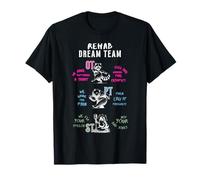 Rehab Dream Team OT PT ST Funny Animal Rehabilitación Camiseta