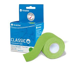 Rehab europa QA-00459/VD - 1 rollo kinesiotape vendaje k-active verde 5cmx5m
