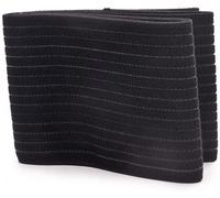 Rehab Medic - Venda Cincha elástica (10 cm x 122 cm), Unisex, Negro