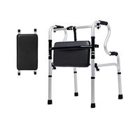 Rehabilitación de pie Plegable .99 con Asiento Silla de bastón Marco de barandilla Rehabilitación de pie Médico portátil .99 con muleta de aleación de Aluminio de Altura Ajustable