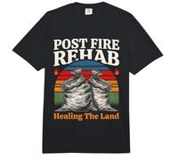 Rehabilitación Posterior al Fuego Sanación La Tierra Restauración de Incendios forestales Comfort Colors Adult Heavyweight T-Shirt