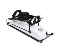 Rehabilitador de Rodilla CPM Máquina de Fisioterapia para Recuperación Postoperatoria y Artrosis, Rango 0-120° con y Mando a Distancia, Equipo de Movilidad Pasiva Continua(S)