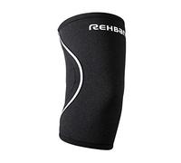 Rehband QD Elbow Sleeve 3mm Codera, Unisex Adulto, Negro, Extra-Large