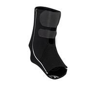 Rehband QD soporte de tobillo, tobillera de neopreno 5 mm con ajuste individual, compresión y alivio, estabilizador de tobillo para deporte y uso diario - tallas S-XL, Color:Negro, Talla:S
