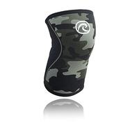 Rehband Rx Knee Sleeve - Rodillera (7 mm, talla M), color camuflaje y negro
