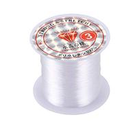 REHOC Schmucksachen Hilo de pesca de nailon transparente, 0,3 mm de diámetro, 17 Lbs
