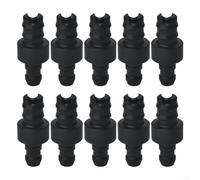 Rehoetom 10 conectores de tubo de leche para máquina de café, compatibles con el sistema de leche NIVONA para accesorios de cafetera espresso y capuchino