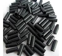 Rehoetom 100 piezas de cable exterior para engranaje de freno de palanca de cambios de bicicleta con extremos de puntas, virolas de crimpado para tapa de línea de transmisión, compatible con cables de