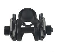 Rehoetom Abrazadera de tija de sillín para fijación de asiento, abrazadera de riel de sillín de acero de 22,2 mm para bicicletas, compatible con sillines y tijas de sillín estándar