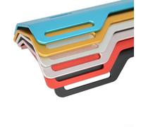 Rehoetom Adaptador de tanque único para buceo, placa trasera de 350 x 69 x 3 mm, soporte de fijación de cilindro de gas de aleación de aluminio para conversión de montaje trasero a lateral, Compat